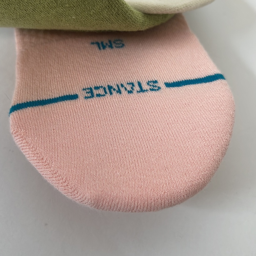 Stance Womens Casual 3 Pairs No Show Socks Rock Solid 3 Pack Pink - Picture 10 of 11